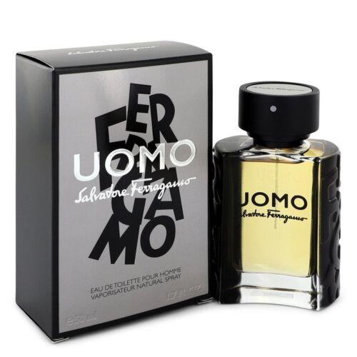 Salvatore Ferragamo Uomo by Salvatore Ferragamo Eau De Toilette Spray 1.7 oz F