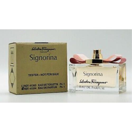 Salvatore Ferragamo Signorina Women Parfum Spray 3.4 oz 100 ml Box As Shown