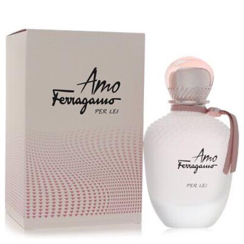 Amo Ferragamo Per Lei by Salvatore Ferragamo Eau De Parfum Spray 3.4 oz For