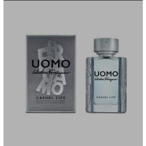 Salvatore Ferragamo Uomo Casual Life Edt Eau de Toilette Spray 50ml 1.7fl.oz