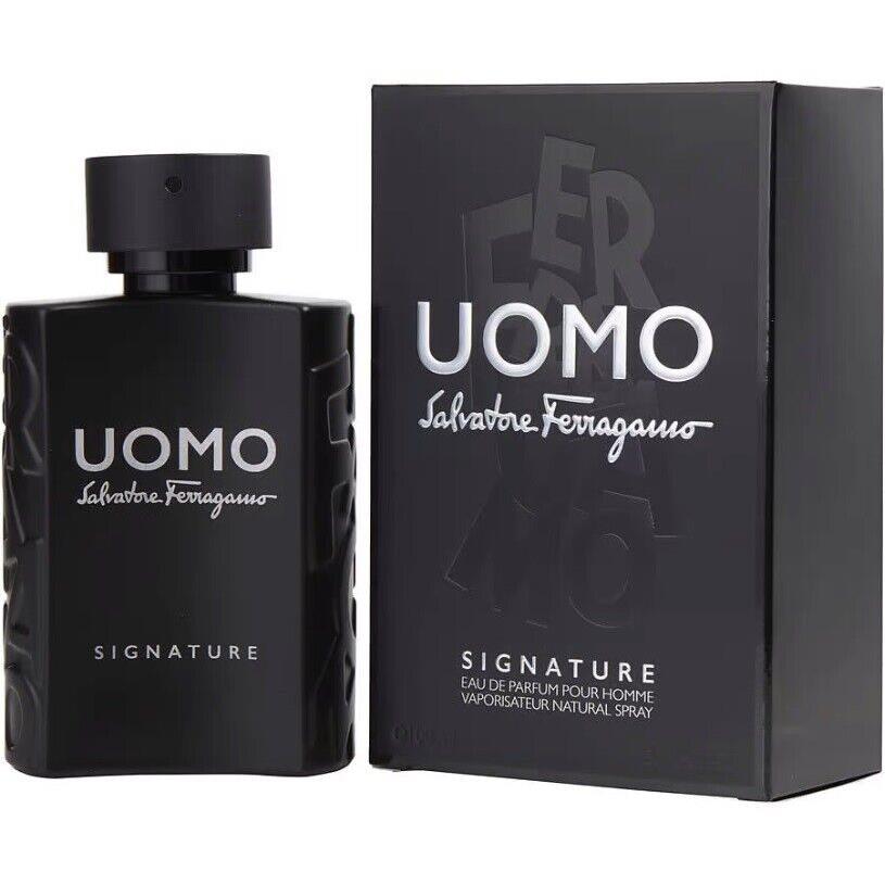 Uomo Signature by Salvatore Ferragamo 3.4 Fl oz Edp Spray For Men