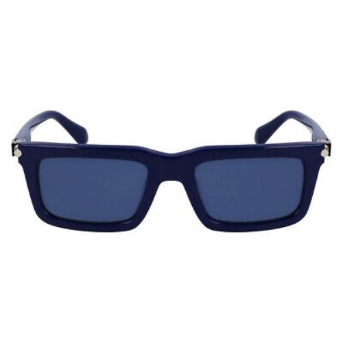 Salvatore Ferragamo SF2015S Sunglasses Men Blue Navy 53mm