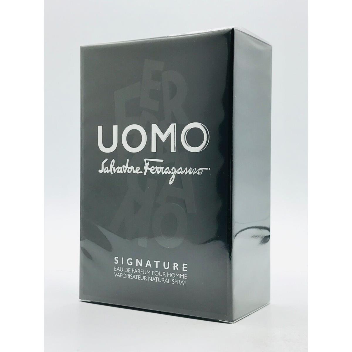 Salvatore Ferragamo Uomo Signature Men Parfum Spray 3.4 oz