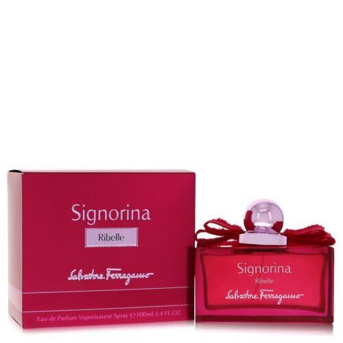 Signorina Ribelle by Salvatore Ferragamo Eau De Parfum Spray 3.4 oz For Women