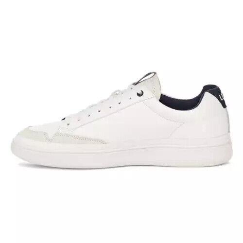 Ugg South Bay Sneaker Low White Men`s Lace Up Casual Shoes - White