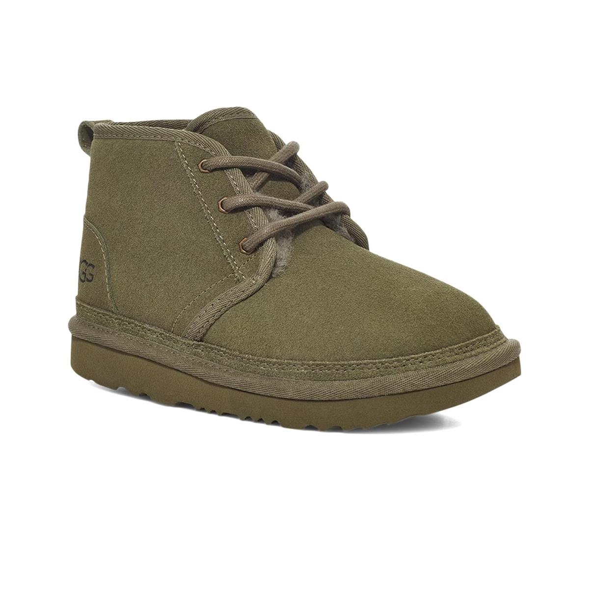 Boy`s Boots Ugg Kids Neumel II Little Kid/big Kid Moss Green