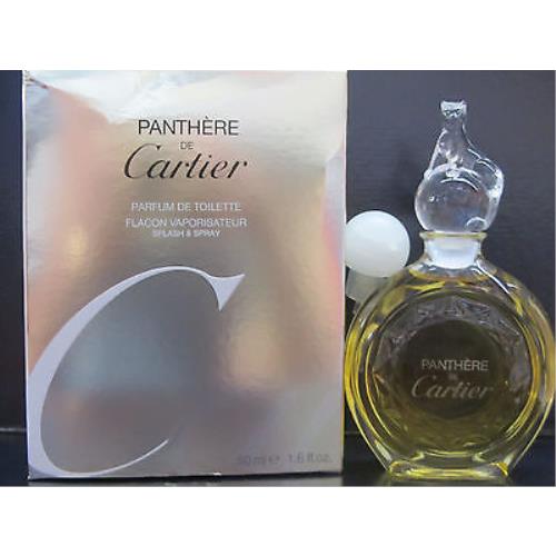 Panthere De Cartier by Cartier Women 1.6 oz Parfum De Toilette Splash Spray