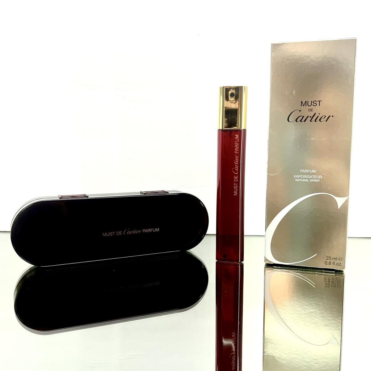 Must DE Cartier Women Parfum 25ml-0.8oz Parfum Spray Vintage Formula BH19