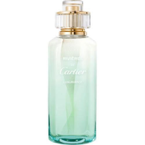Cartier Rivieres Luxuriance Edt Spray 3.4 oz Tester Fragrances 3432240047397