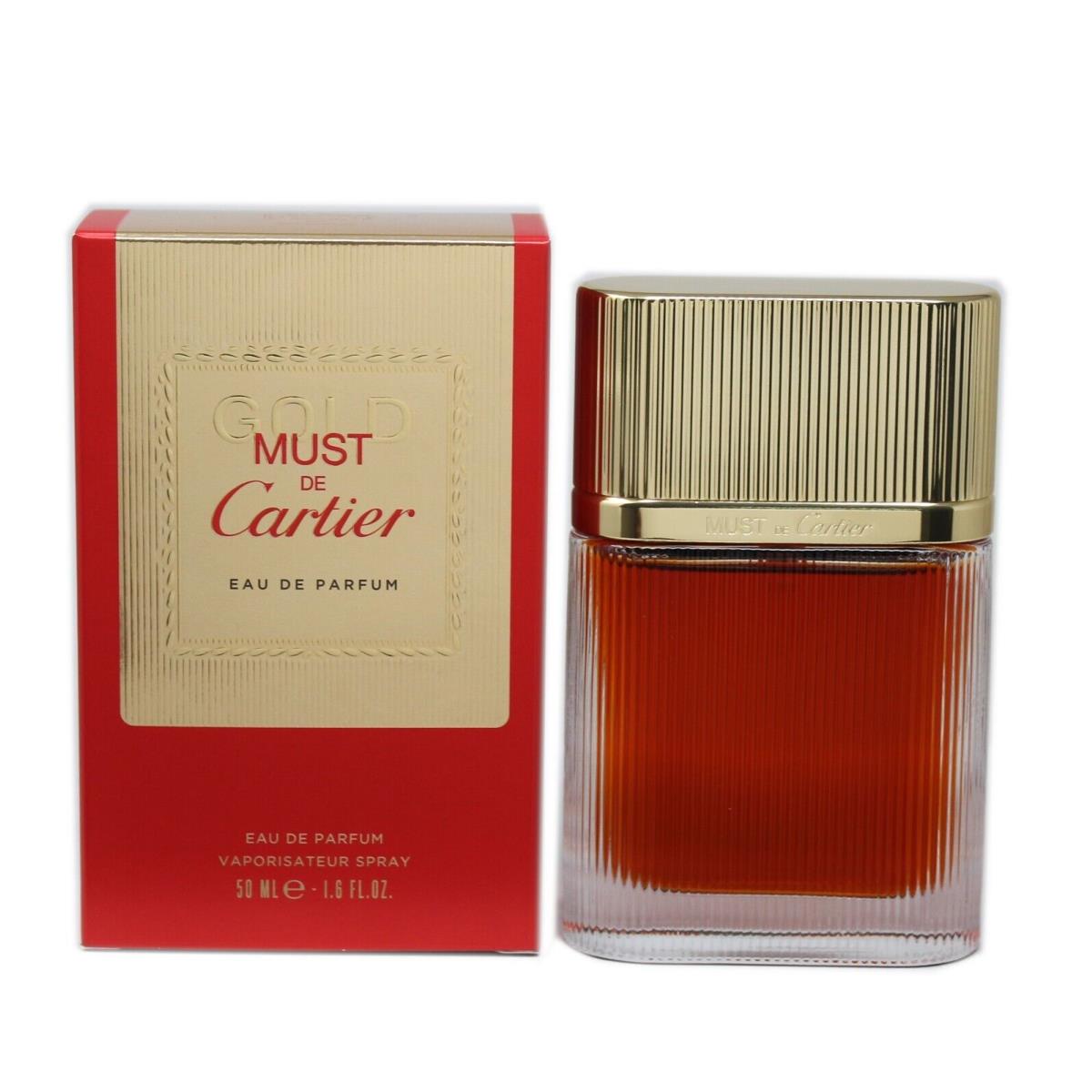 Cartier Must DE Cartier Gold Eau DE Parfum Spray 50 ML/1.6 Fl.oz