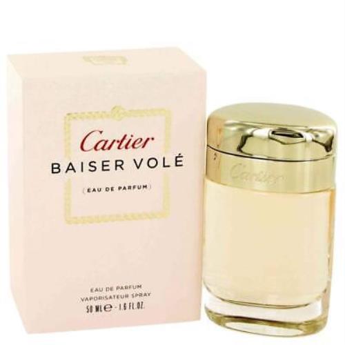 Cartier Baiser Vole By Cartier For Women Eau De Parfum Spray 3.3 Oz Floral