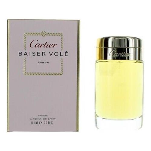 Baiser Vole by Cartier 3.3 oz Parfum Spray For Women