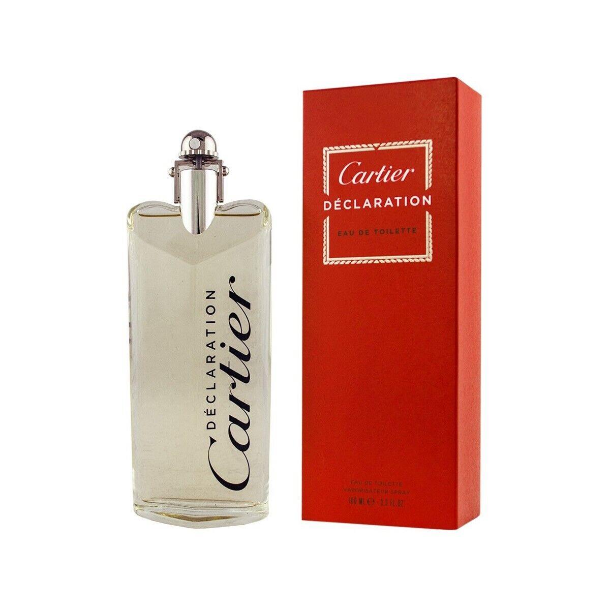 Cartier Decleration 3.3 oz / 100 ml Edt Spray Cologne For Men