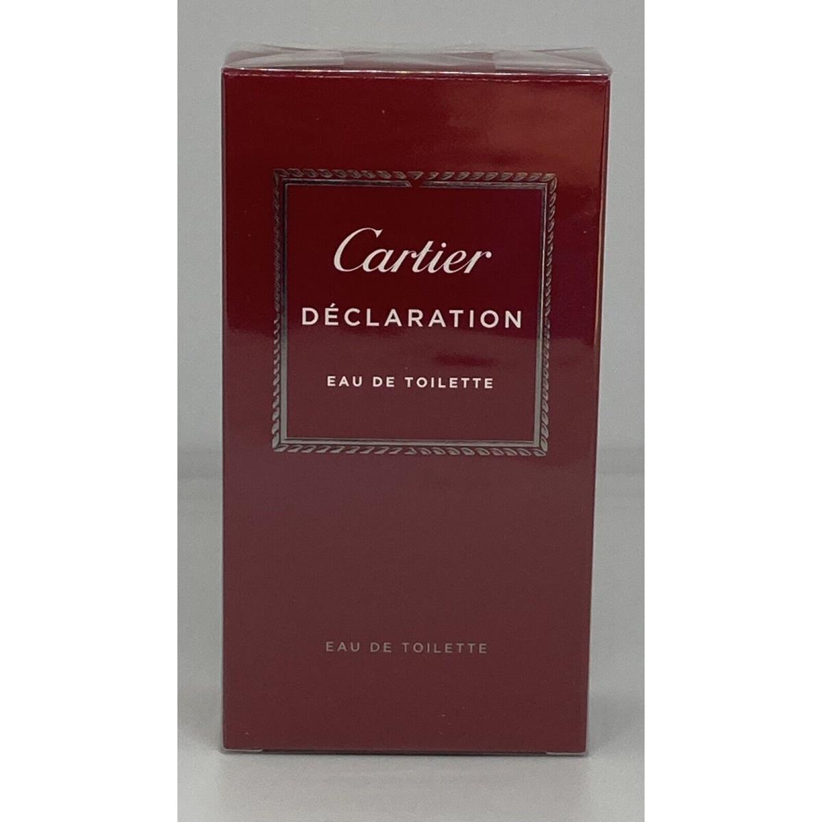 Cartier Declaration 1.6 oz 50 ml Eau De Toilette Spray Mens