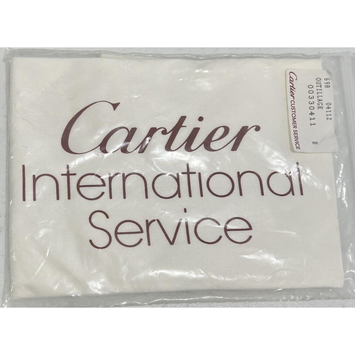 Cartier International Service Watch Cleaning Cloth Microfiber