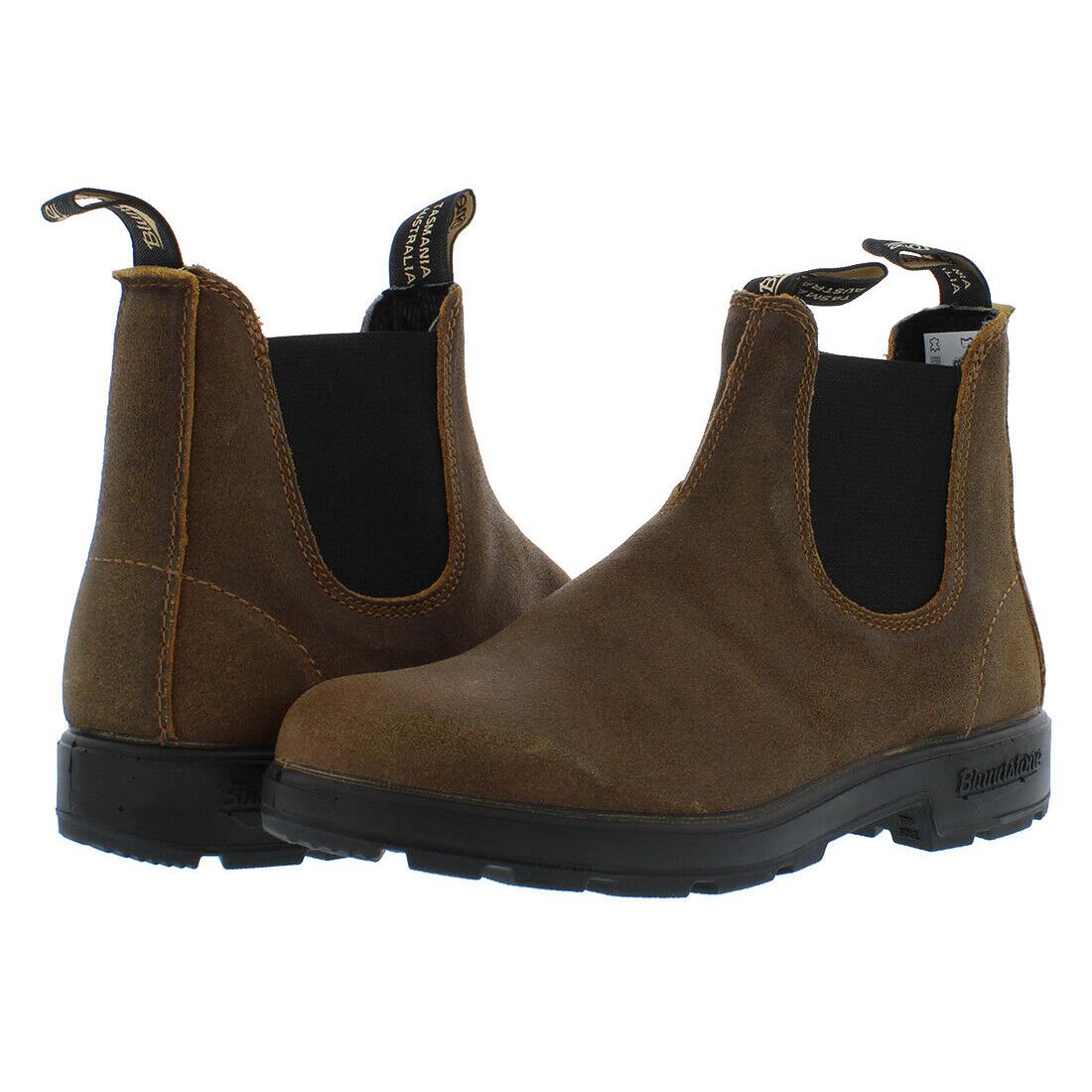 Blundstone Elastic Sided Suede Boot Unisex Shoes