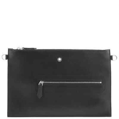 Montblanc Meisterstuck Black Leather Selection Soft Pouch 129698