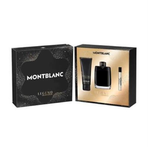 Montblanc Men`s Legend Gift Set Fragrances 3386460139298
