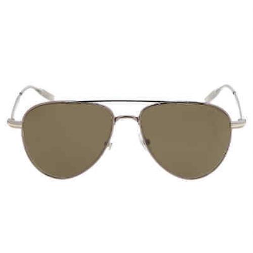 Montblanc Green Pilot Men`s Sunglasses MB0235S 002 57 MB0235S 002 57