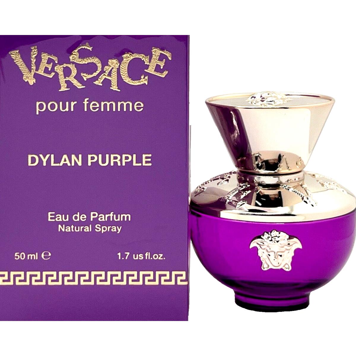 Versace Dylan Purple Eau DE Parfum Spray For Women 1.7 Oz / 50 ml