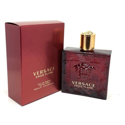 Versace Eros Flames 3.4 Fl.oz Eau De Parfum Spray For Men