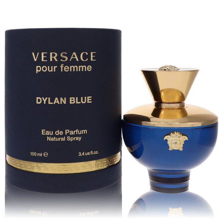 Versace Pour Femme Dylan Blue by Versace Eau De Parfum Spray 3.4 oz For Women