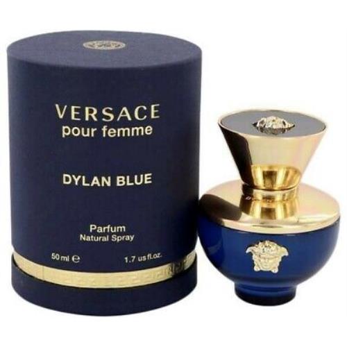 Versace Pour Femme Dylan Blue Eau DE Parfum Spray 1.7 Oz / 50 ml Item