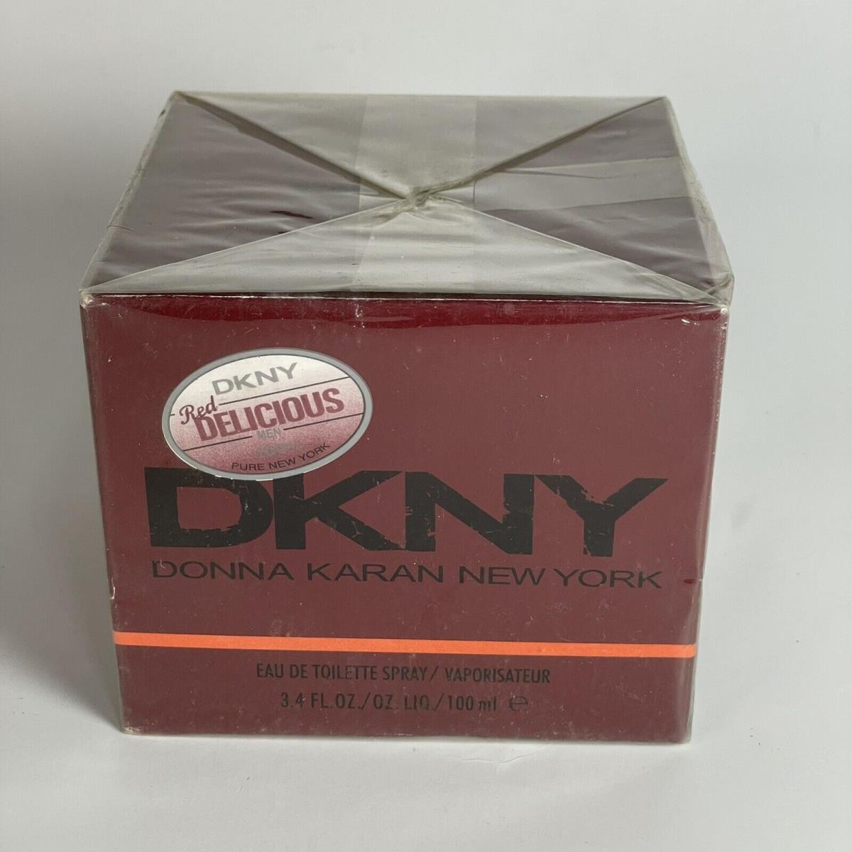 Dkny Red Delicious For Men Edt 3.4 oz/100ml Eau de Toilette Rare