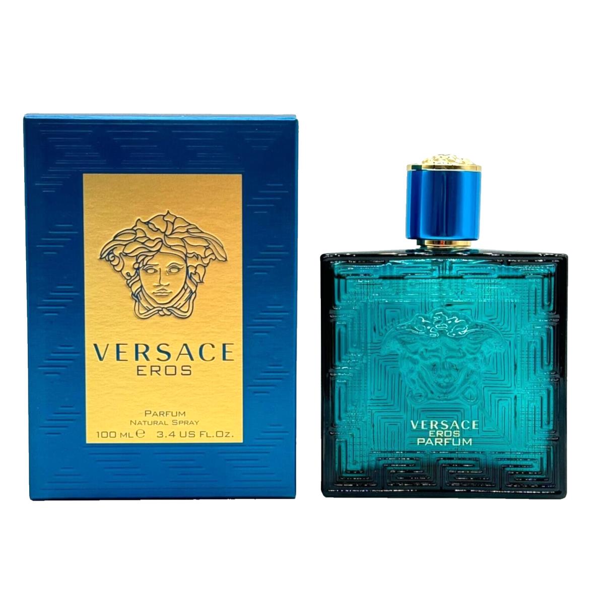 Versace Eros by Gianni Versace For Men 3.4 oz Parfum Spray
