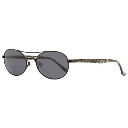 Donna Karan Oval Sunglasses DO300S 001 Black/gray Havana 51mm 300