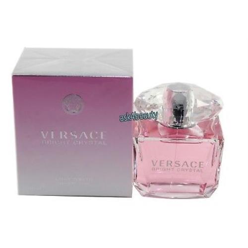 Versace Bright Crystal By Versace 6.7oz/200ml Edt Spray For Women