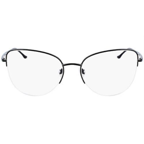 Donna Karan DO1004 Eyeglasses RX Women Black Cat Eye 54mm
