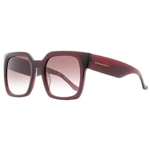 Donna Karan Square Sunglasses DO509S 605 Crystal Bordeaux 54mm 509