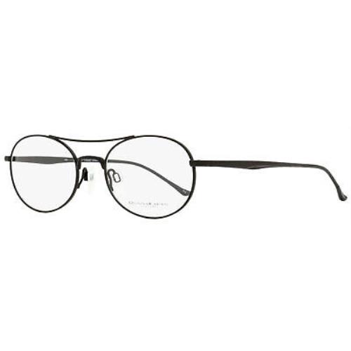 Donna Karan Oval Eyeglasses DO1001 001 Black 51mm 1001