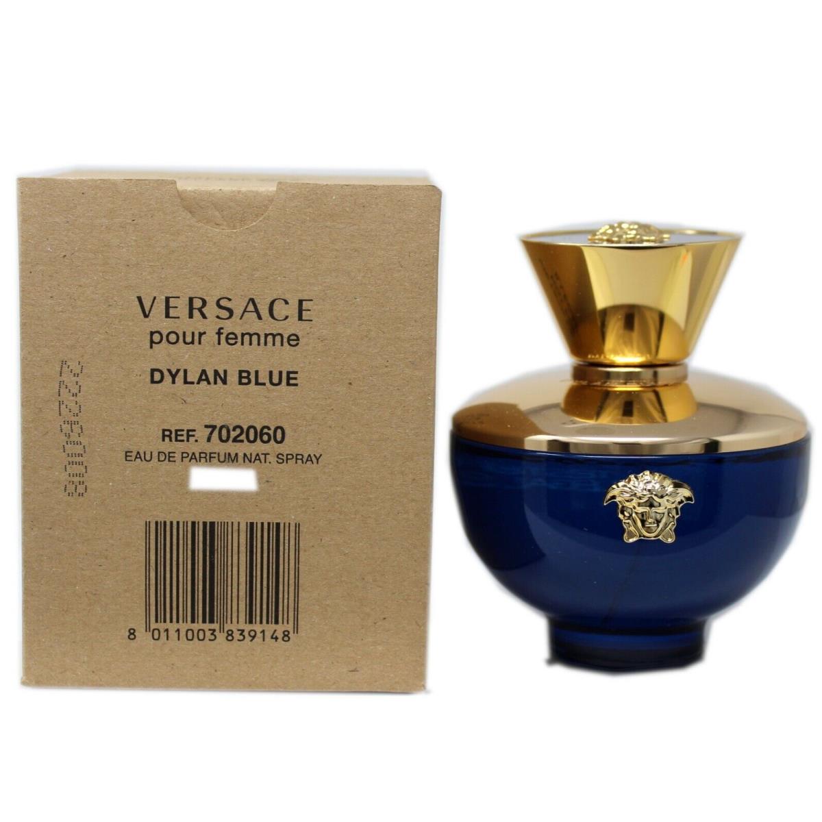 Versace Dylan Blue Pour Femme Eau DE Parfum Spray 100 ML/3.4 Fl.oz. T