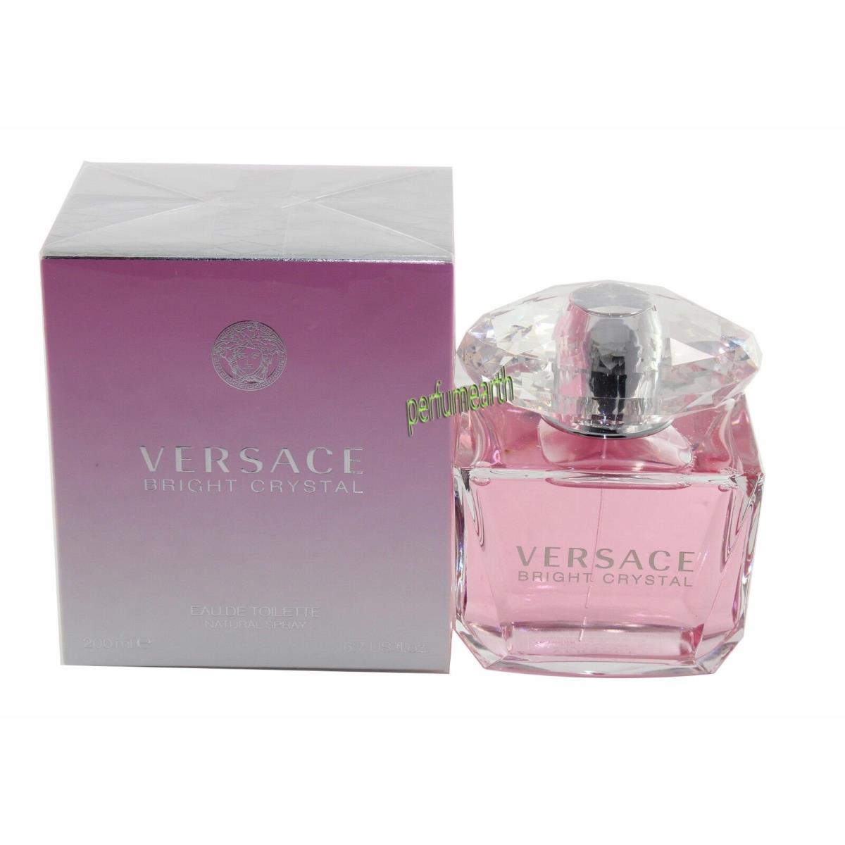 Versace Bright Crystal By Versace 6.7/6.8 / 200ml Edt Spray For Women