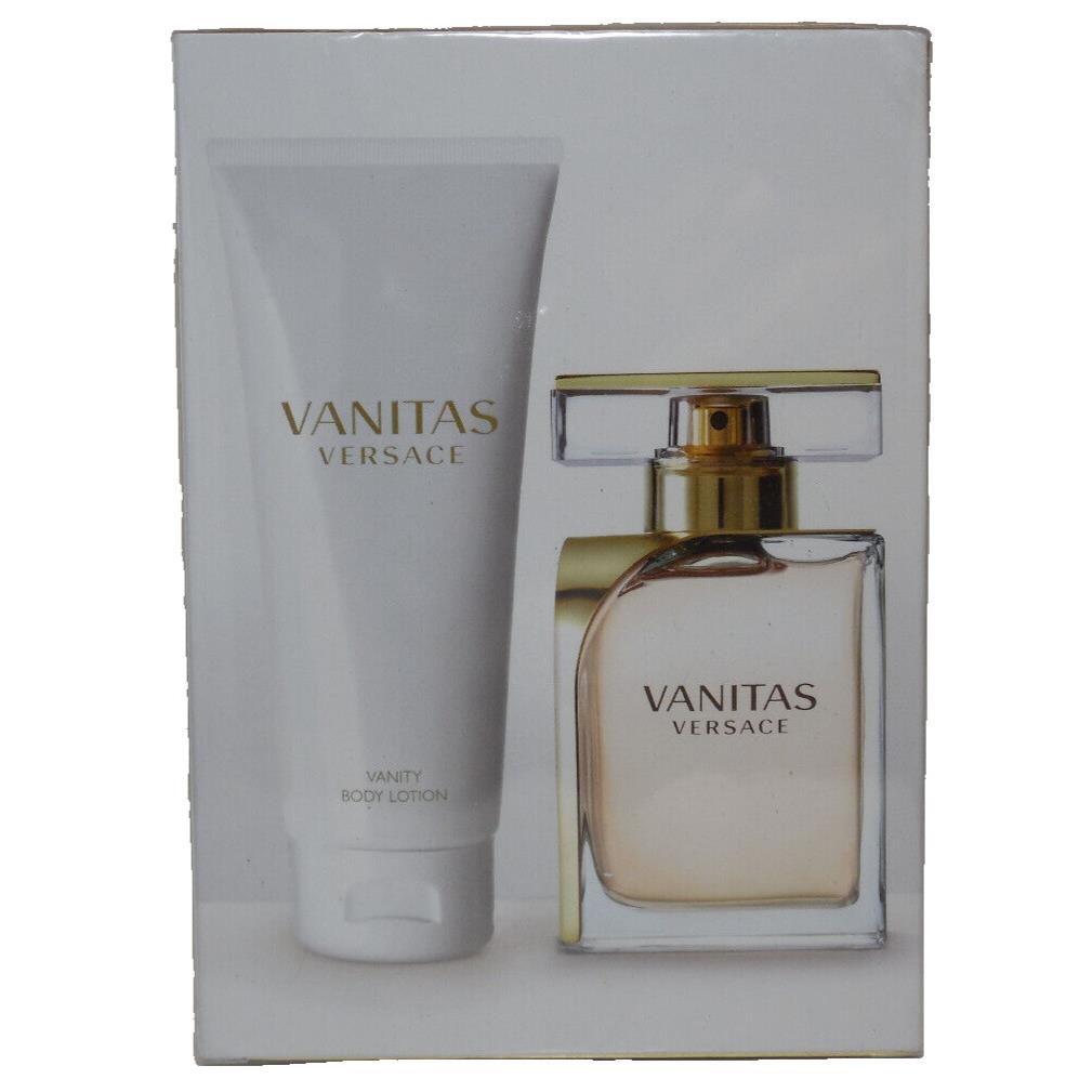 Versace Vanitas Travel Set Eau DE Parfum Spray 100 ML + 100ML Body Lotion