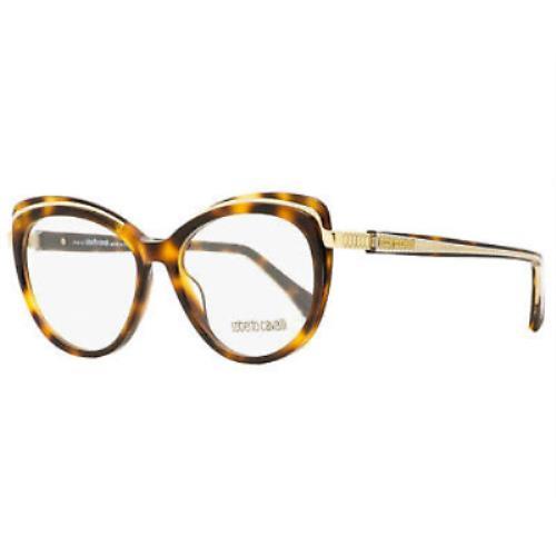 Roberto Cavalli Mulazzo 5077 052 Eyewear Optical Frame Havana / Gold Butterfly