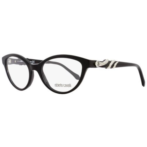 Roberto Cavalli Asterope 843 001 Eyewear Optical Frame Black Cat Eye