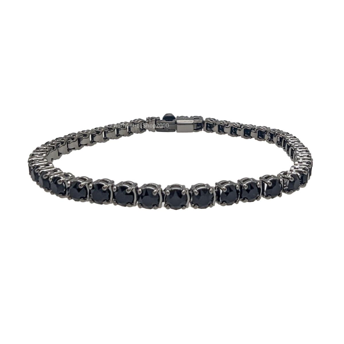 Swarovski Black Crystals Matrix Tennis M Bracelet 5664196