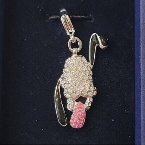 Swarovski Crystal Disney`s Pluto Clip ON Charm