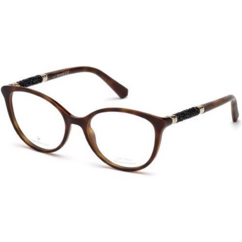 Swarovski Eyeglasses SK5258-052-53 Size 53/17/cateye W Case