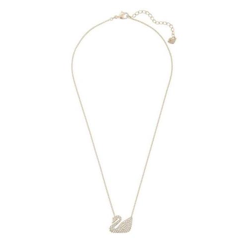 Swarovski Iconic Swan Pendant Clear Crystal Rose Gold-pvd 5121597