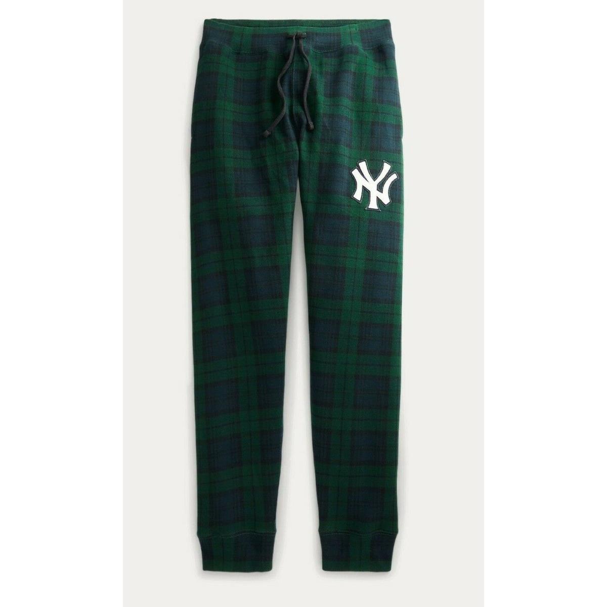 Polo Ralph Lauren York NY Yankees Mlb Blackwatch Ltd Ed Jogger Track Pants