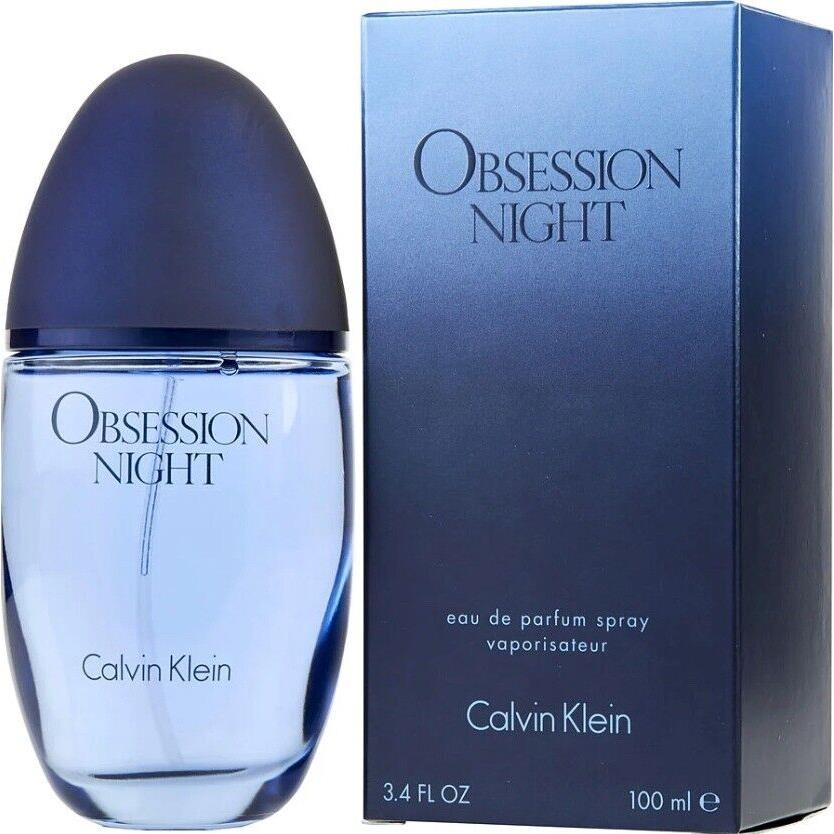 Calvin Klein Obsession Night Eau De Parfum Spray 3.4 oz / 100ml For Women Rare