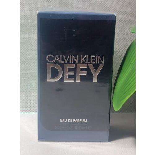 Calvin Klein Defy 3.3 Oz./ 100 Ml. Eau de Parfum Spray For Men