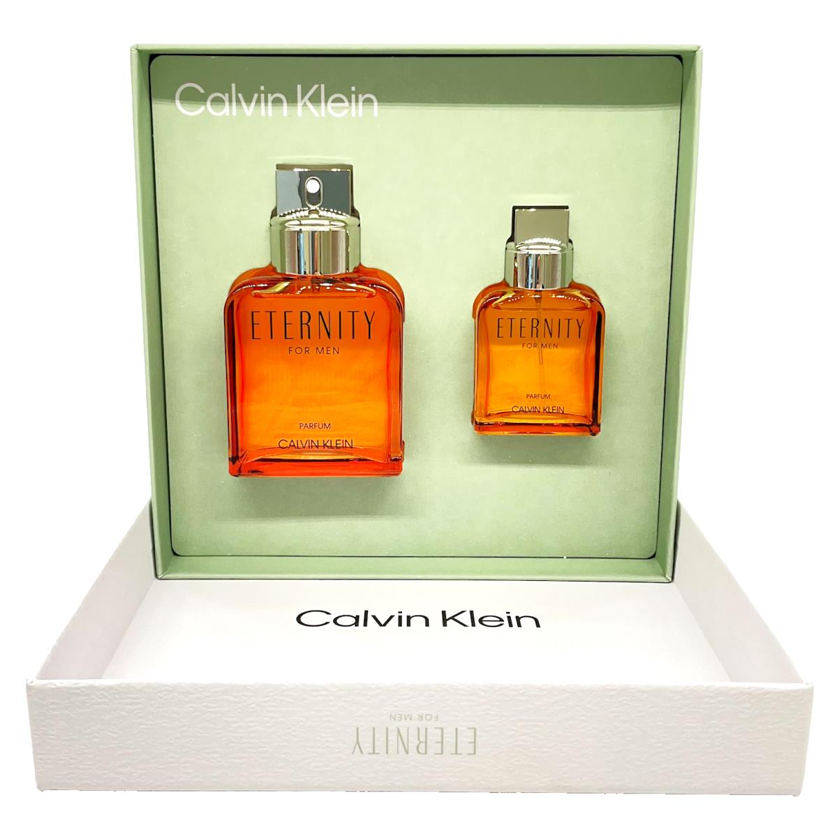 Calvin Klein Eternity 2pc Set For Men 3.3oz + 1.0oz Parfum Spray