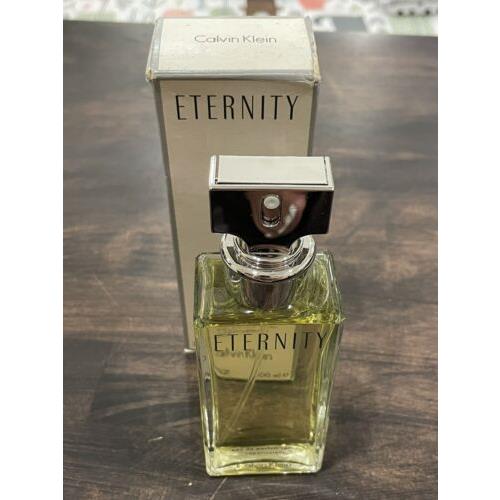 Calvin Klein Eternity Eau De Parfum Spray 3.4oz w/ Box 106