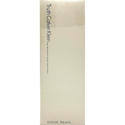 Calvin Klein Truth Eau DE Parfum Spray For Women 3.4 Oz / 100 ml Item