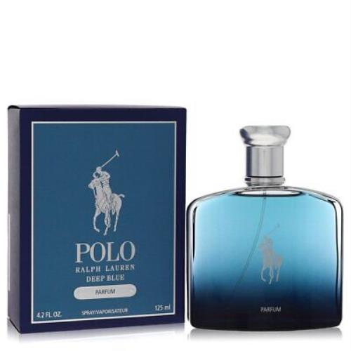 Polo Deep Blue by Ralph Lauren Parfum Spray 4.2 oz For Men